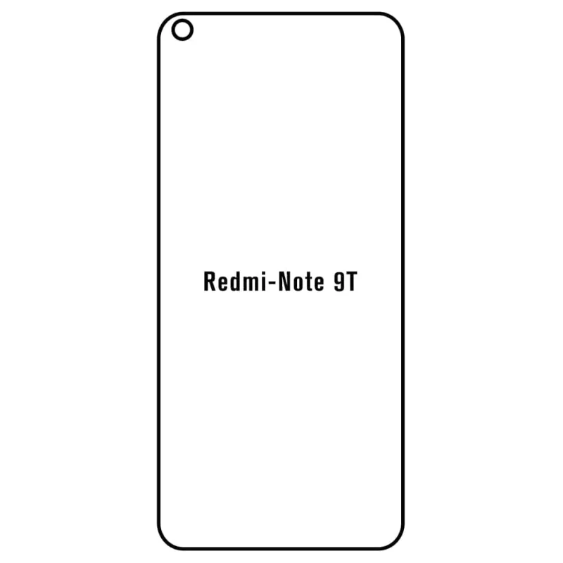 Sunshine Xiaomi Redmi Note 9T Predná Hydrogél ochranná fólia Strih: Kompatibilná s krytom, Typ fólie: Číra