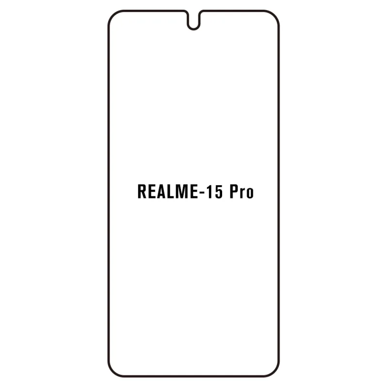 Sunshine Realme 15 Pro 5G Predná Hydrogél ochranná fólia Strih: Predná 2, Typ fólie: Číra