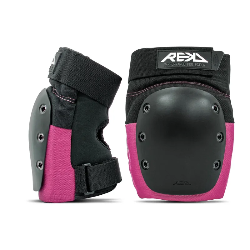 Chrániče kolien REKD Ramp Black/Pink XS