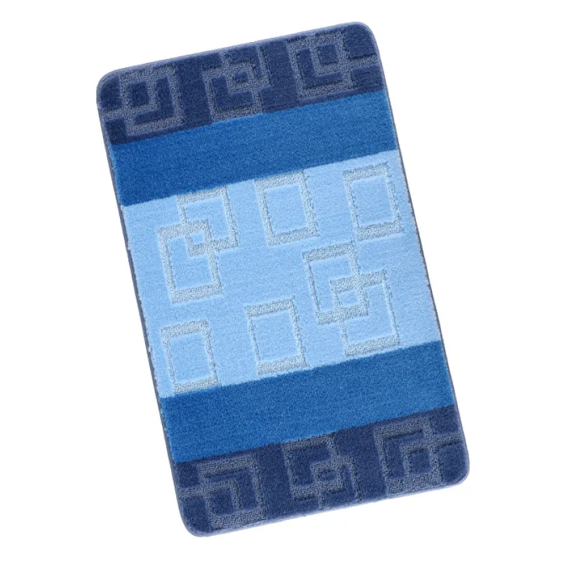 Bellatex BANY koupelnová předložka, Kostka modrá - 60x100cm