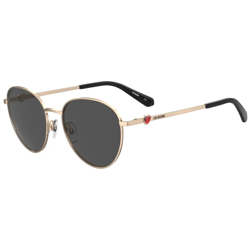 Dámske Slnečné Okuliare MOSCHINO LOVE pre MOL074-S-000 (Okuliare/nosník/ramienka: 55/18/140 mm)