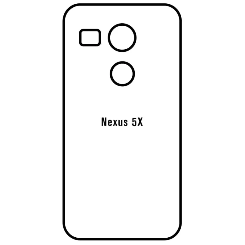 Sunshine LG Nexus 5X Zadná Hydrogél ochranná fólia Strih: Zadná časť 1, Typ fólie: Číra