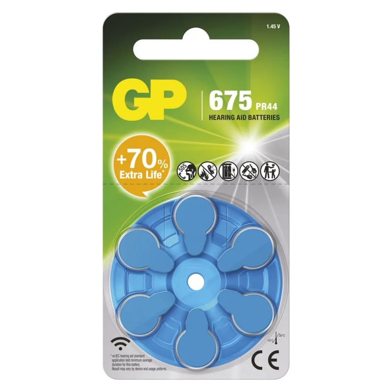 GP BATERIE DO NASLOUCHADEL ZA675F 6BL 1044067506