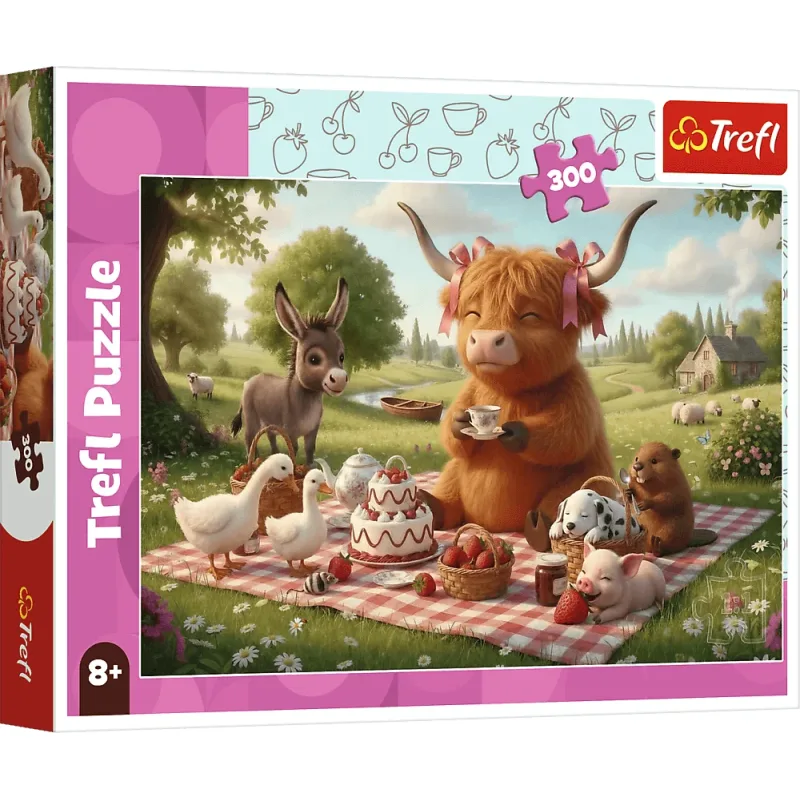 Puzzle Trefl 300 dielikov Sladký piknik