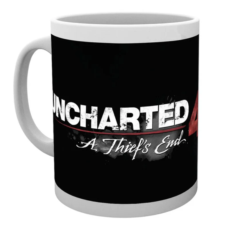 Uncharted 4 hrnček Logo