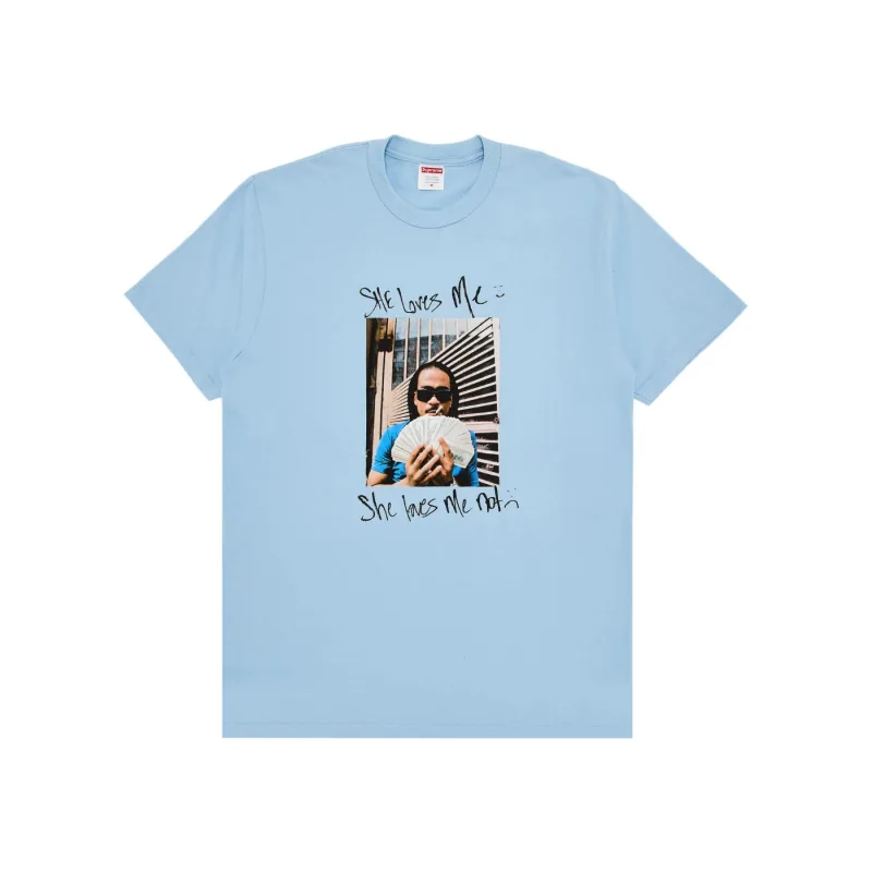 Supreme Max B T-Shirt Powder Blue - L