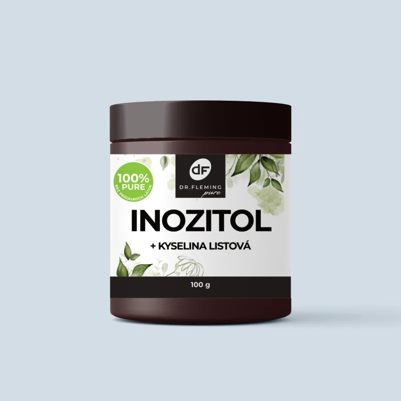Dr. Fleming Inozitol + Kyselina Listová - 100 g prášok -