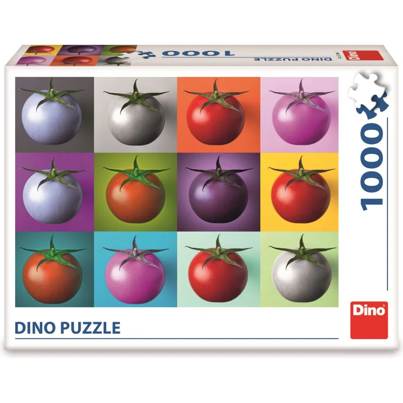 Dino Puzzle Pop Art: Paradajky 1000 dielikov