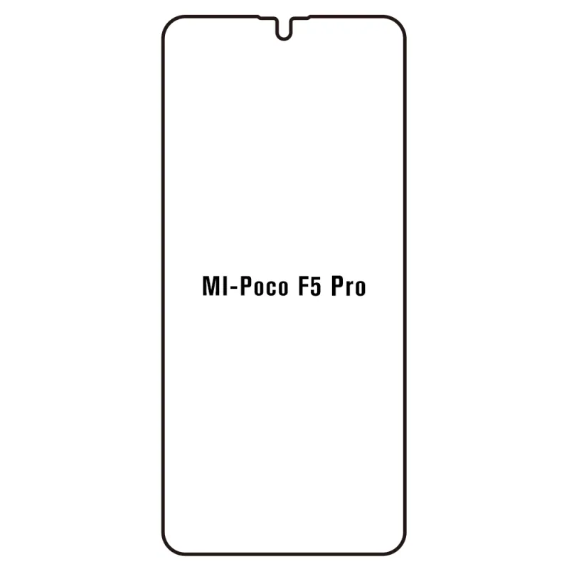 Sunshine Xiaomi Poco F5 Pro Predná Hydrogél ochranná fólia Strih: Predná 1, Typ fólie: Číra