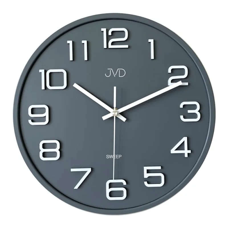 Hodiny Sweep šedé JVD HX2472.1