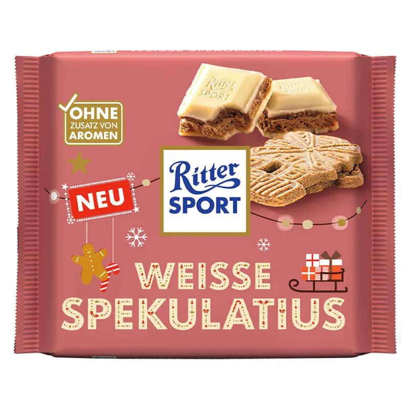 Ritter Sport Weisse Spekulatius 100g