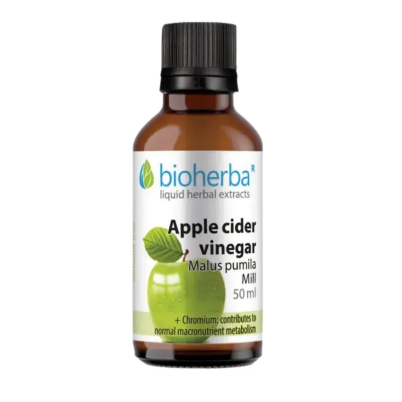 Bioherba Jablčný ocot - tinktúra kvapky - 50 ml -