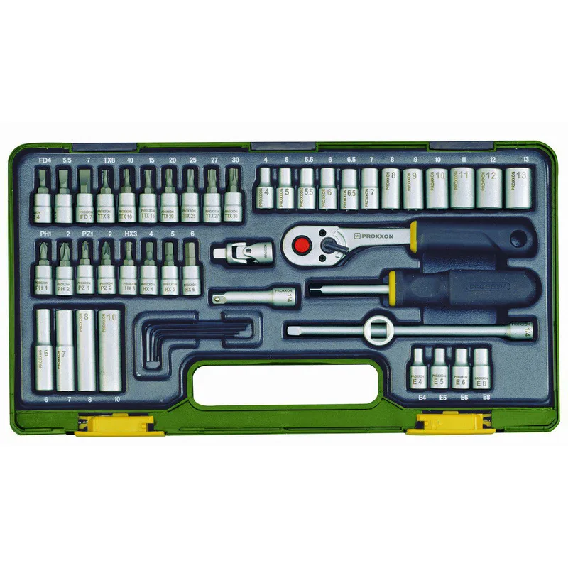 Gola sada PROXXON 49-dielna 1/4" 23280