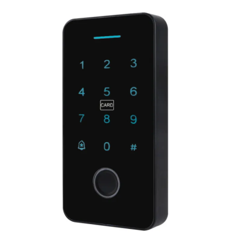 Inteligentná WIFI klávesnica TUYA s biometriou a čítačkou RFID | ZONEWAY F100