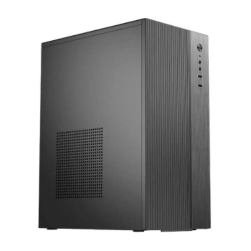 EUROCASE skříň MC EC-801B, mATX, 2x USB-A, černá (MC EC-801B)