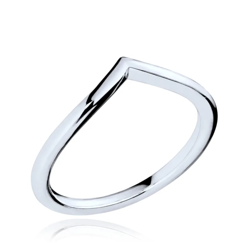 Elegantný strieborný prsteň MINET JMAN0712SR, 51, 0.85 g