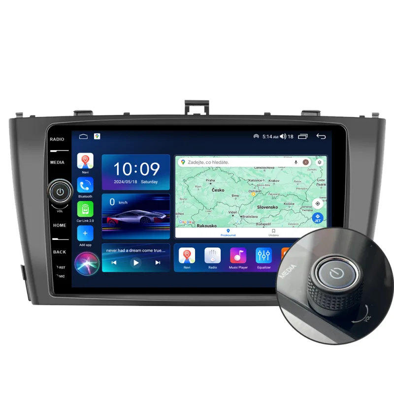 Everest 2DIN autorádio EVE33 Android, Toyota Avensis T270 B365