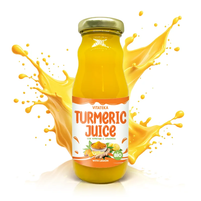 Vitateka Šťava z kurkumy – 200 ml –