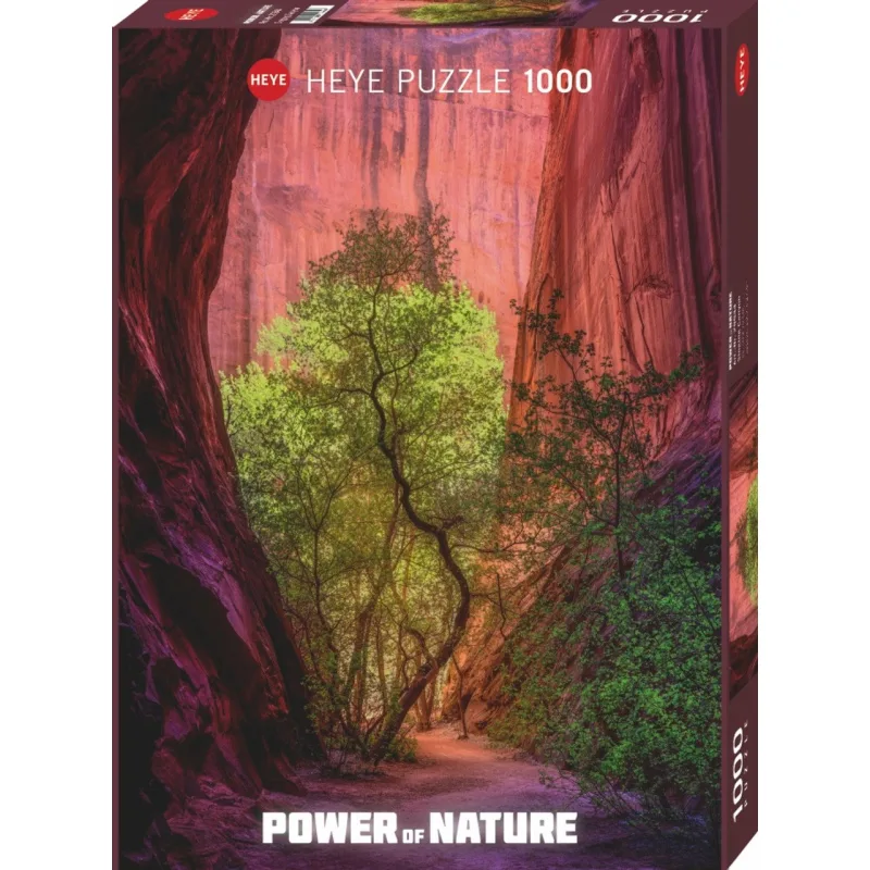 Puzzle Heye 1000 dielikov Power of Nature: Spievajúci kaňon