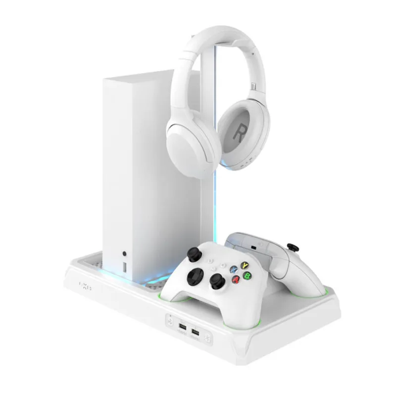 Multifunkční stanice FIXED Xbox Ser. X a S, bílá FIXXB-MCS-WH