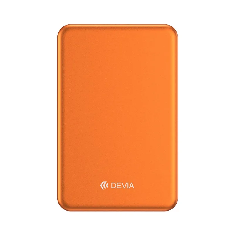 Devia powerbank Ultra13 Solid State Magnetic 5.000 mAh PD 22.5W - Orange