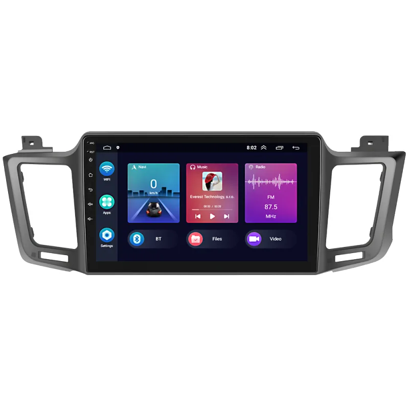 Podofo 2DIN autorádio PEV39 Android, Toyota RAV4 IV B631