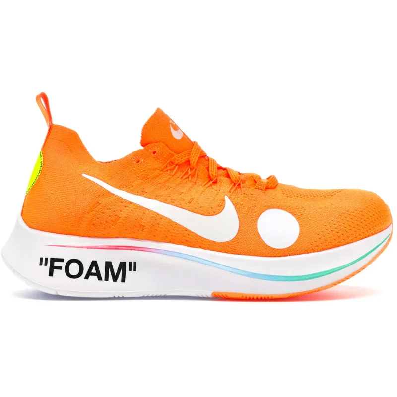 Nike Zoom Fly Mercurial Flyknit Total Orange Off-White - 42.5