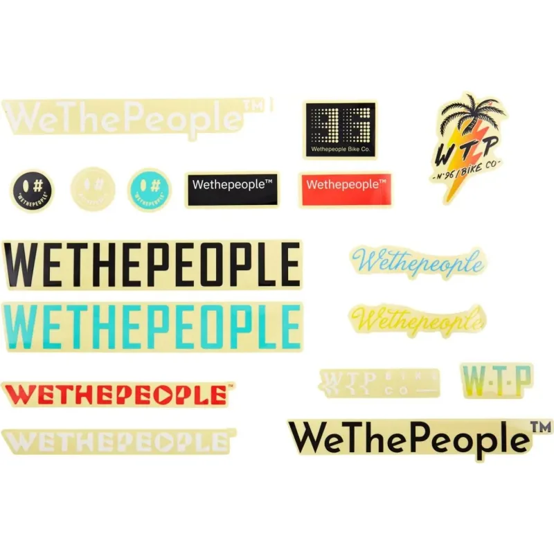 Wethepeople Brand Sticker Souprava