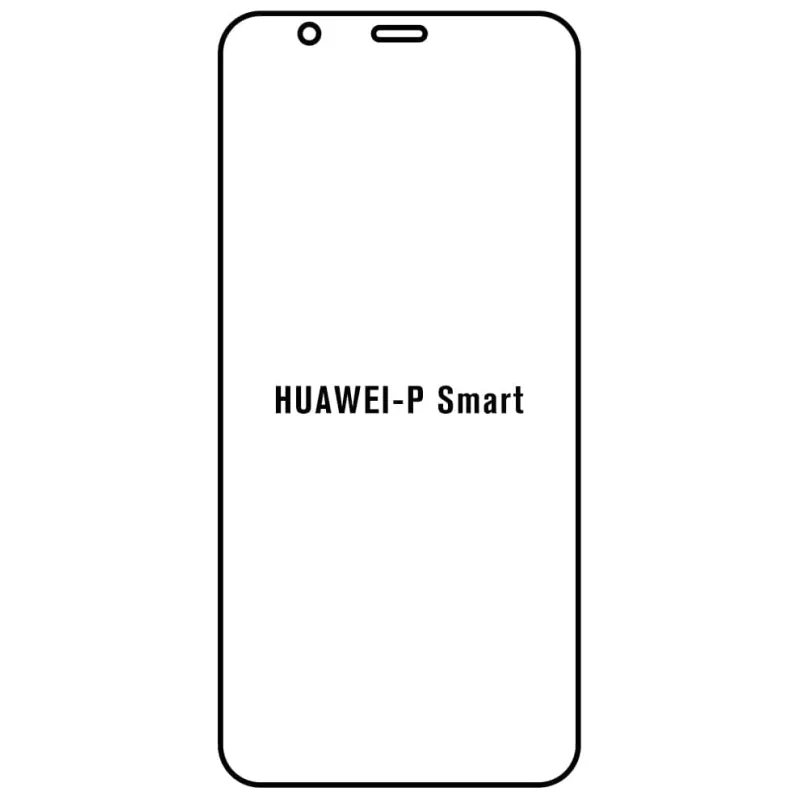 Sunshine Huawei P Smart Predná Hydrogél ochranná fólia Strih: Kompatibilná s krytom, Typ fólie: Číra