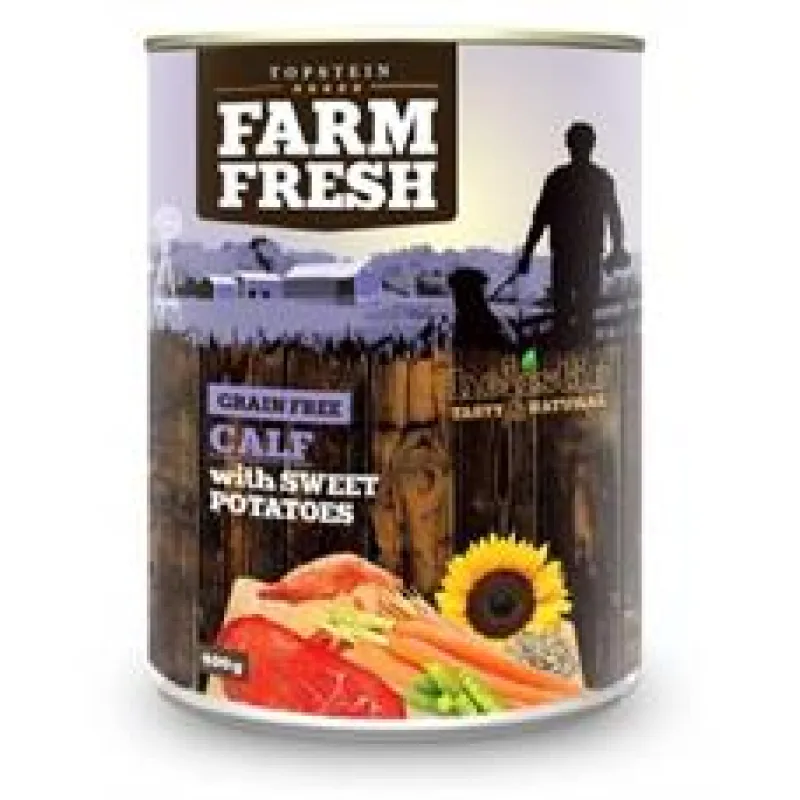 Farm Fresh Calf with Sweet Potatoes 400 g - exp. 02/26 - 1 ks skladem