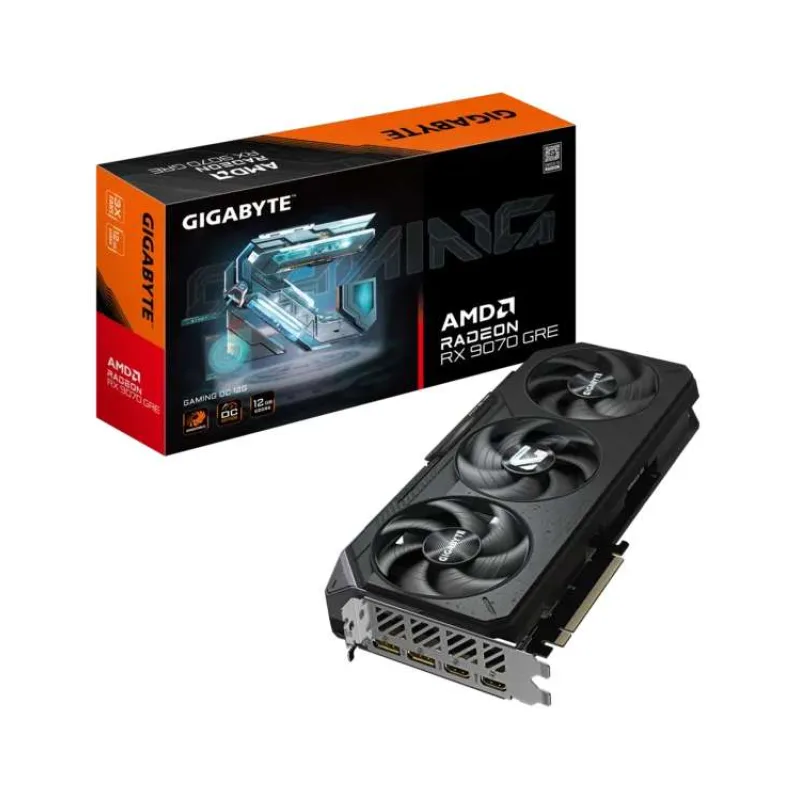 Gigabyte Radeon RX 9070 GRE GAMING OC 12G (GV-R907GREGAMING OC-12GD)