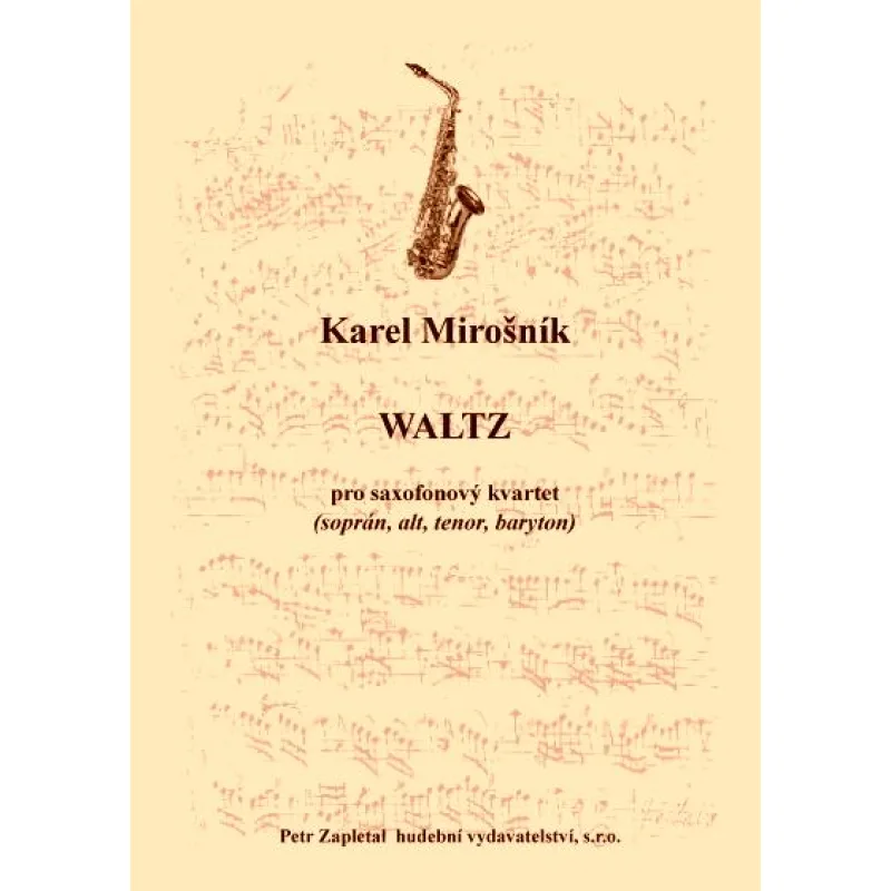 NotaNota Waltz pro saxofonový kvartet