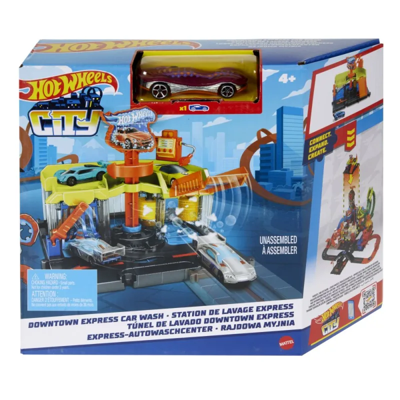 Hot Wheels CITY CENTRUM MESTA ASST