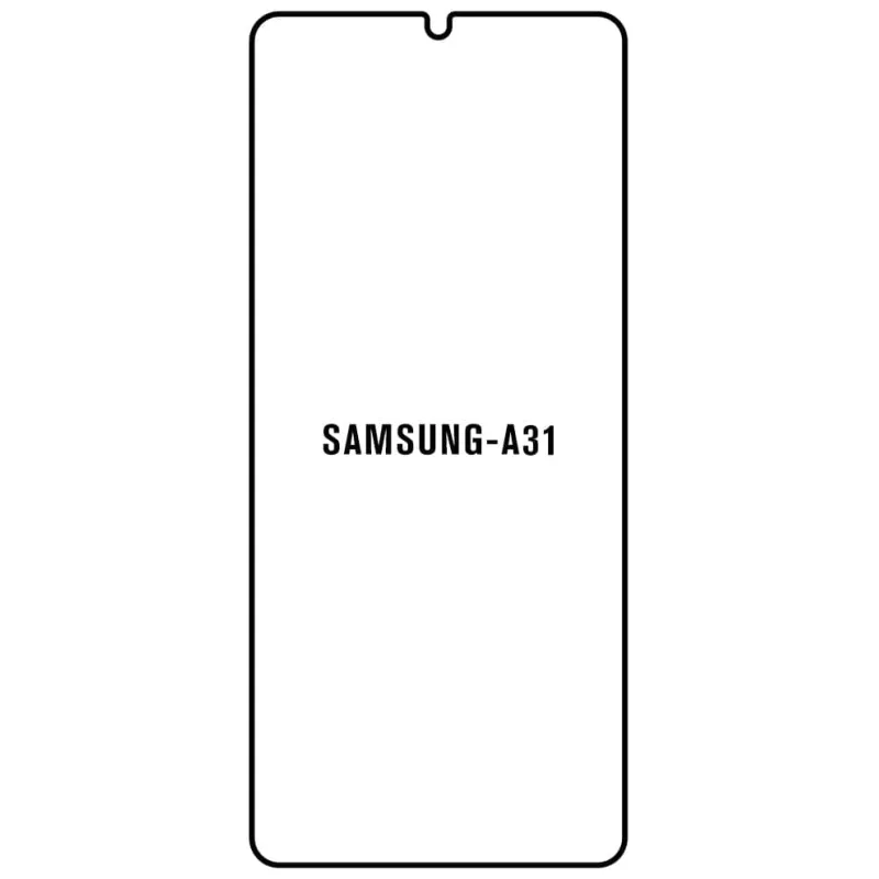 Sunshine Samsung A31 Predná Hydrogél ochranná fólia Strih: Kompatibilná s krytom, Typ fólie: Proti modrému svetlu