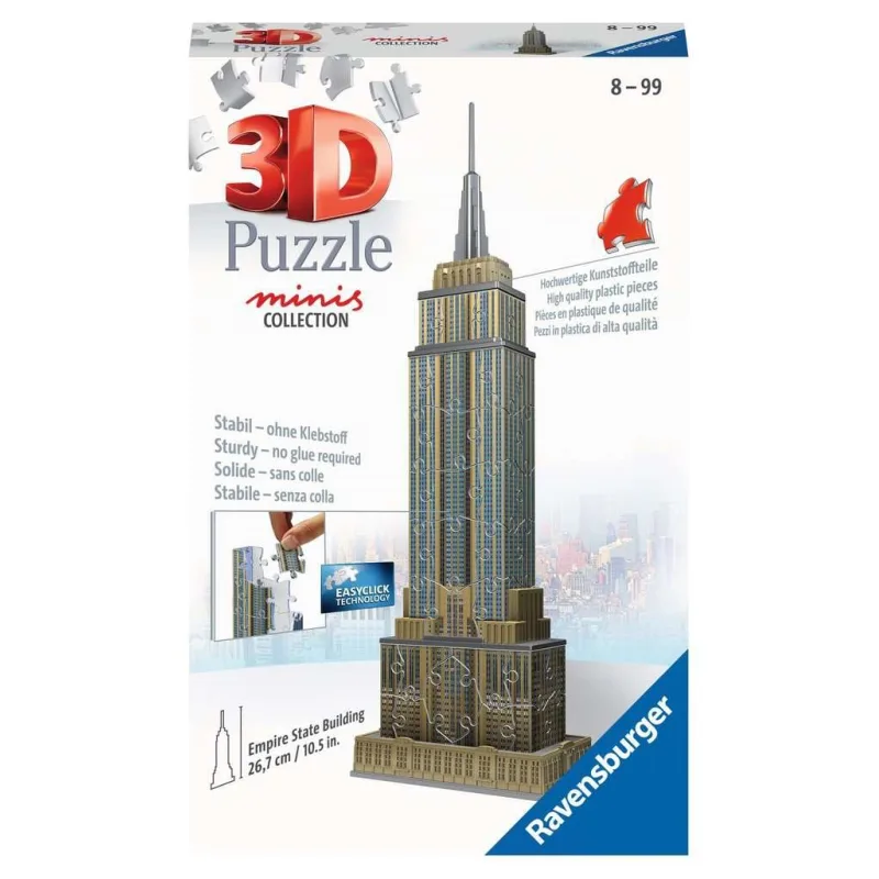 Ravensburger 3D puzzle Mini Empire State Building 66 dielikov