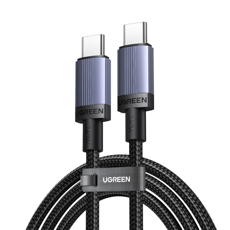 Ugreen USB-C to USB-C PD kábel 240W 2m - Čierny