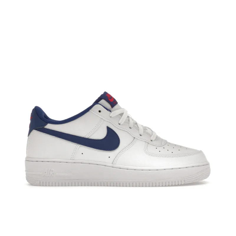 Nike Air Force 1 Low White Deep Royal (GS) - 38.5