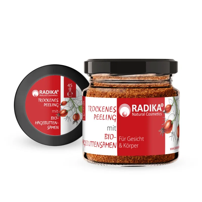 Bioherba Suchý peeling s BIO šípkovými semienkami - 45 g -