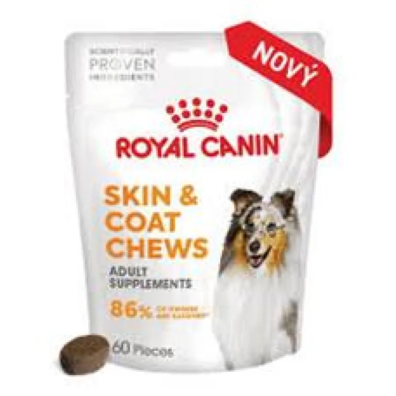Royal Canin Supplements Dog Skin & Coat Adult 240 g - exp. 2/26 - 7 ks skladem