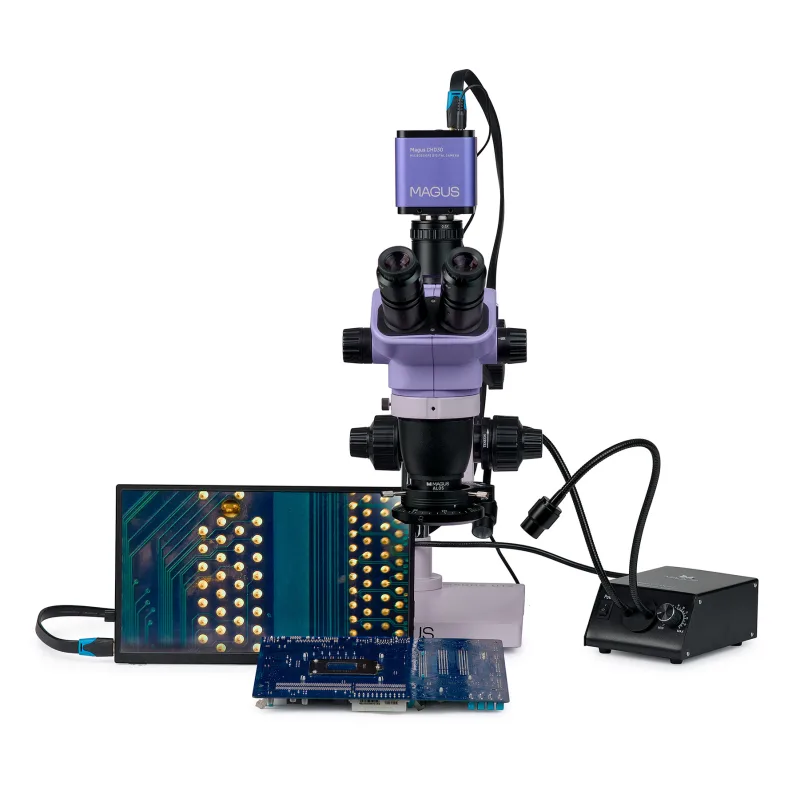 MAGUS Stereo D8TR LCD Digital Stereomicroscope for Electronics Repair