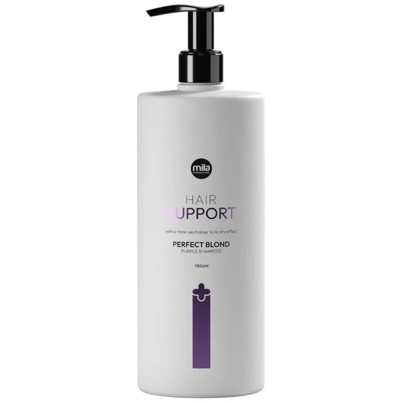 MILA Professional Hair Support Perfect Blond Purple Shampoo 950ml - šampón pre studenú blond