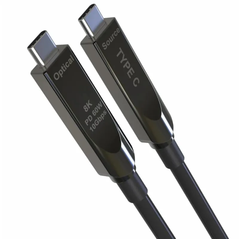 PremiumCord USB-C kabel Gen2 AOC DP1.4, 5m ku31xa5