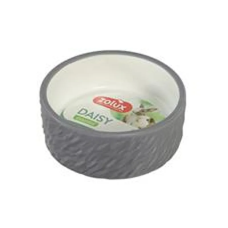 Miska keramická DAISY hlodavec 200ml šedá Zolux 200 ml šedá