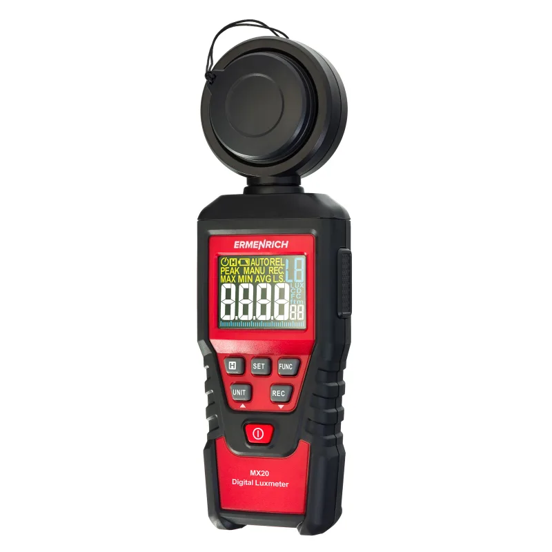 Digitálny luxmeter Ermenrich Seek MX20