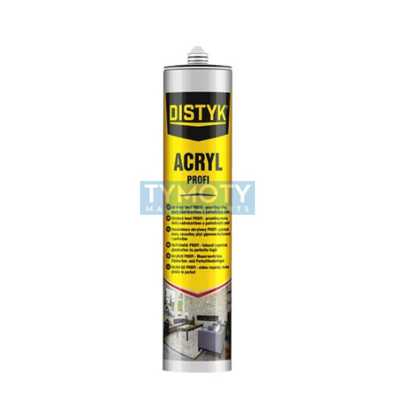 Distyk Akrylový tmel PROFI - 310 ml biela, kartuša