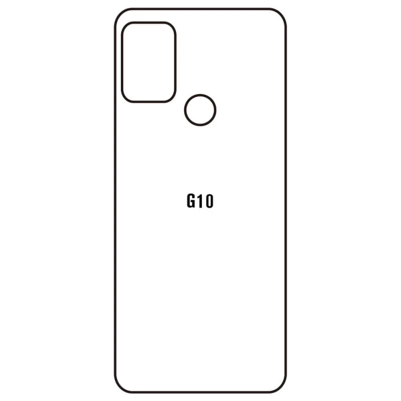 Sunshine Motorola G10 Zadná Hydrogél ochranná fólia Strih: Zadná časť 1, Typ fólie: Číra