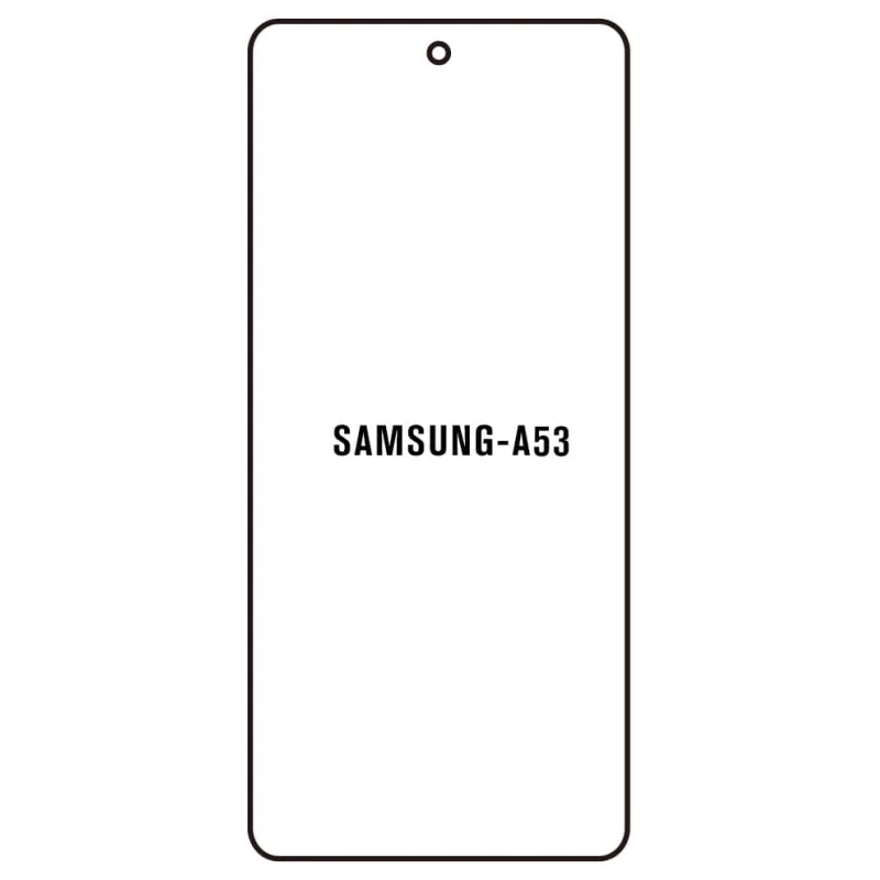 Sunshine Samsung A53 5G Predná Hydrogél ochranná fólia Strih: Kompatibilná s krytom, Typ fólie: Proti modrému svetlu