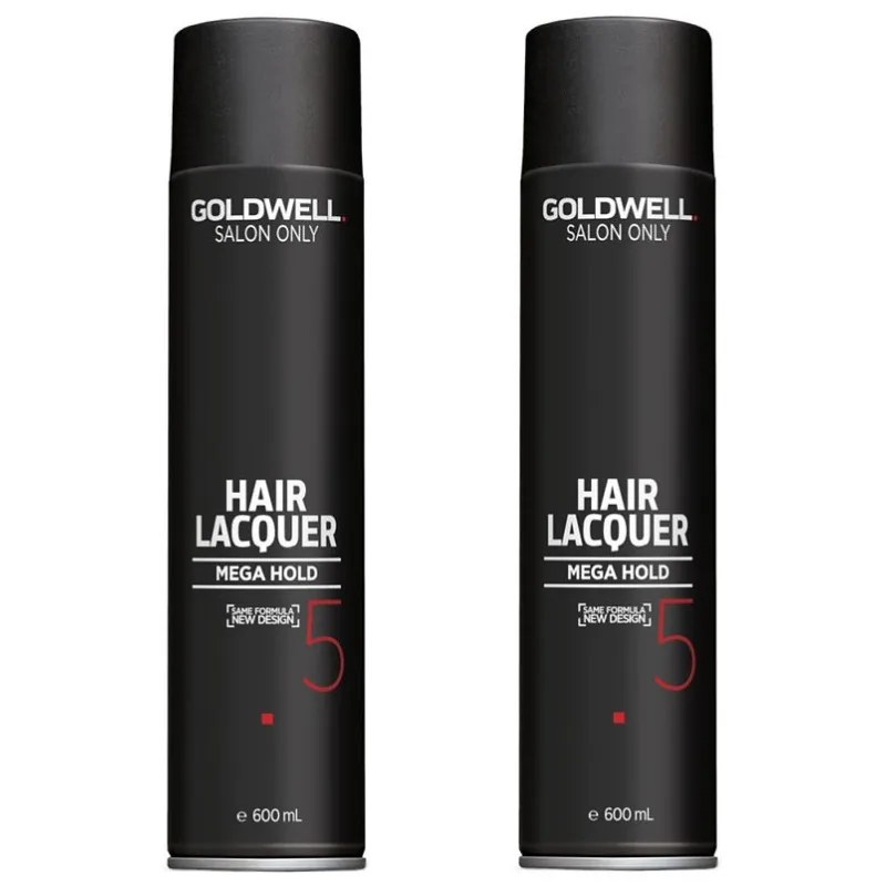 GOLDWELL - AKCE Salon Only Hair Lacquer Mega Hold - lak na vlasy extra silný 2x600ml