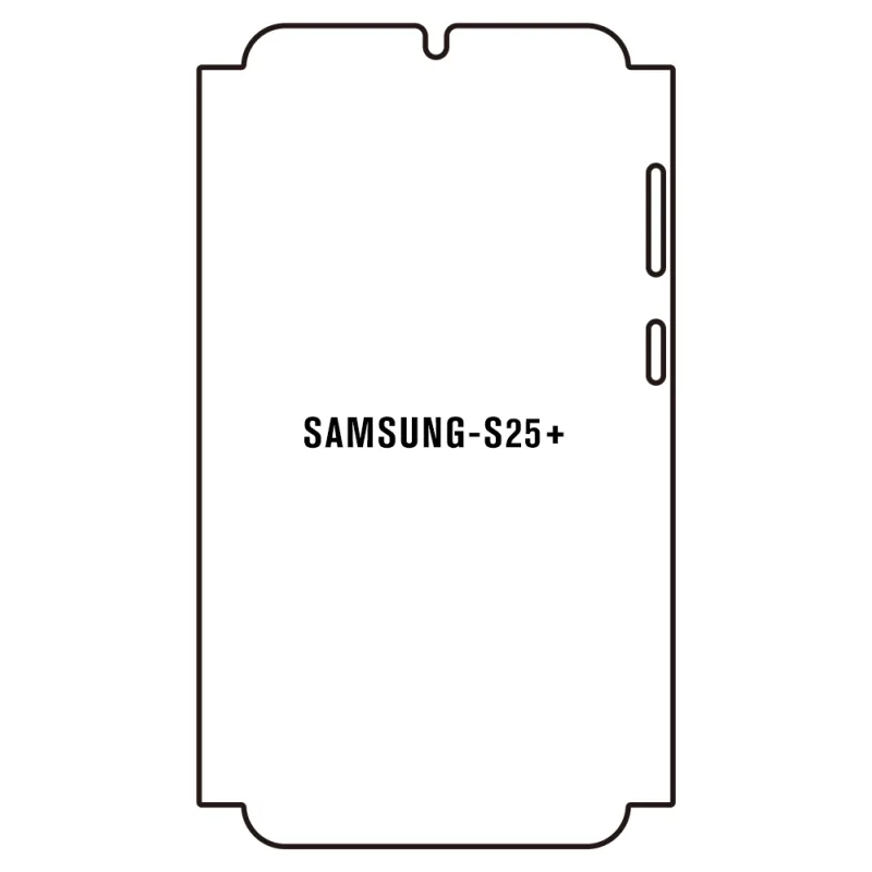 Sunshine Samsung S25+ Predná Hydrogél ochranná fólia Strih: Predná časť a rám, Typ fólie: Proti modrému svetlu