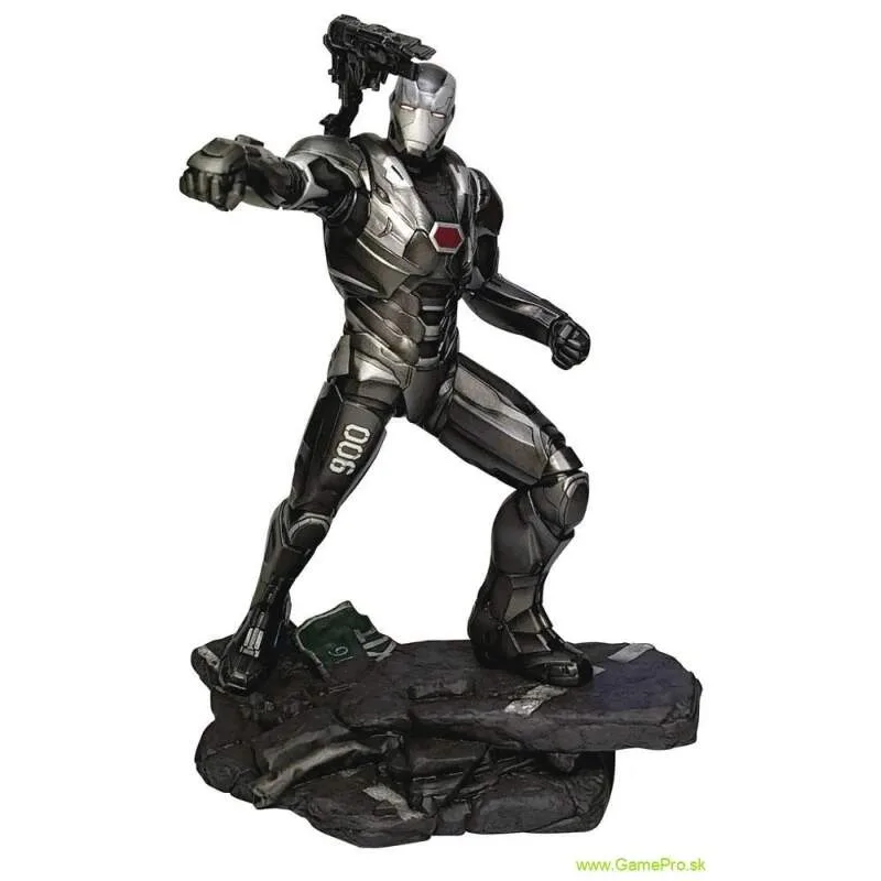 Avengers Endgame Marvel Movie Gallery PVC Diorama War Machine 23 cm